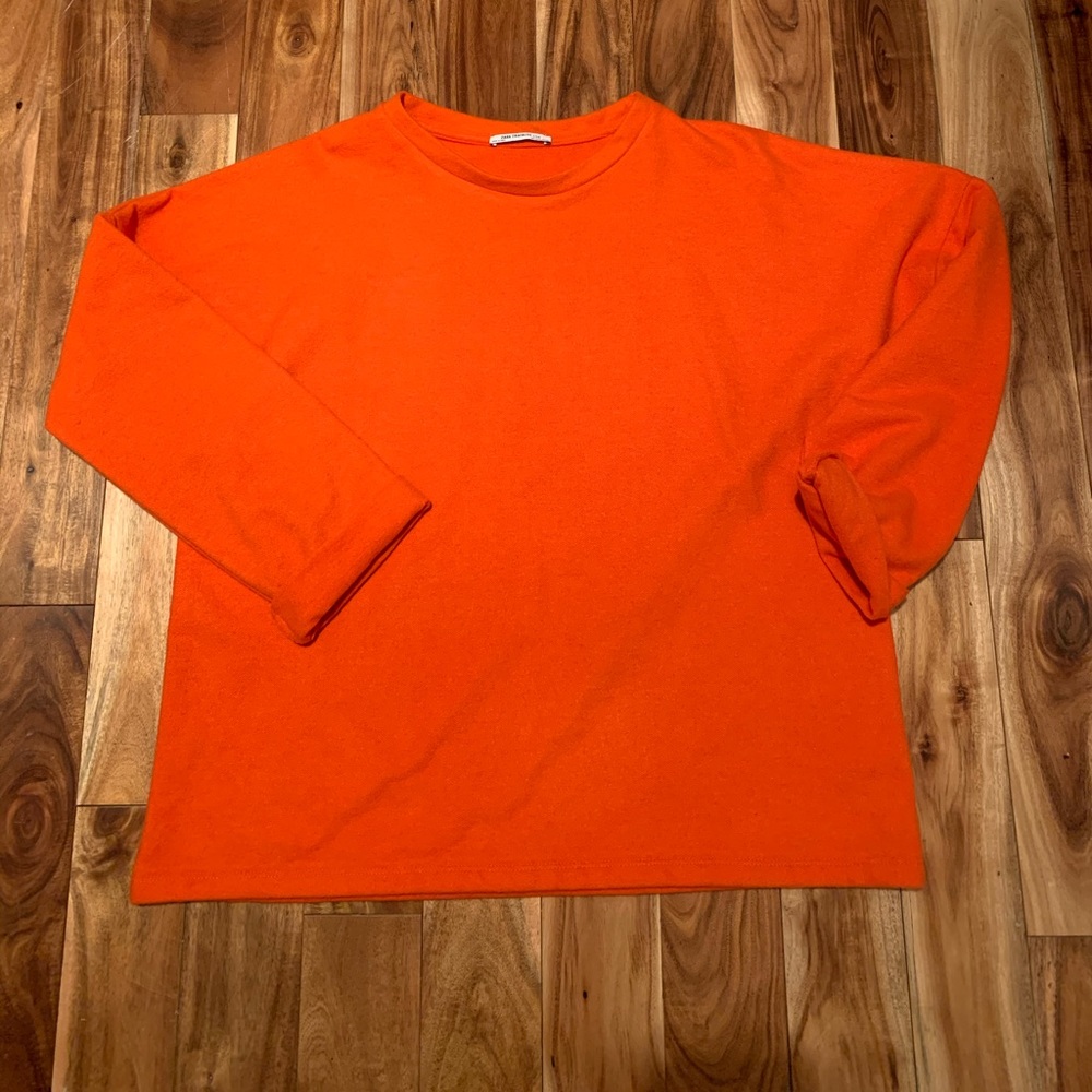Zara fleece sweatshirt